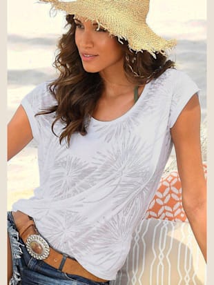 Lot de 2 t-shirts beachtime - Beachtime - Gris, Blanc