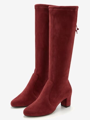 Bottes talon confortable et hauteur du talon d'env. 6 cm - LASCANA - bordeaux