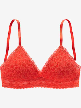 Soutien-gorge bralette féminin avec coques intégrées sans armatures - s.Oliver - Rouge