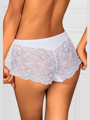 Panty lot de 2 panties en dentelle - Vivance - Blanc