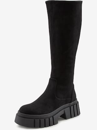 Bottes matière souple - LASCANA- Noir