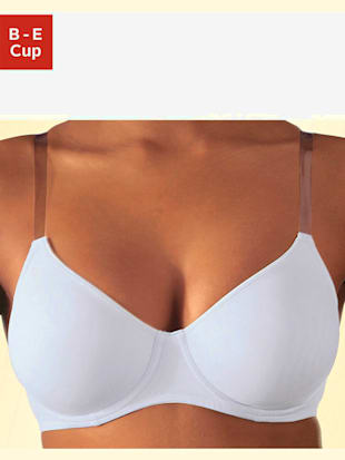 Soutien-gorge spécial t-shirt soutien-gorge à armatures, bonnets préformés sans couture - Nuance - B