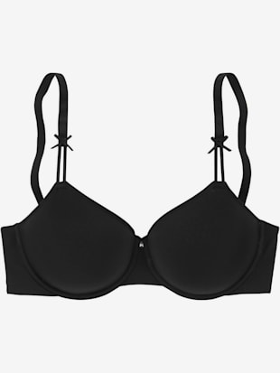 Soutien-gorge minimiseur féminin pour une poitrine visuellement réduite - LASCANA - Noir