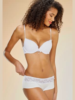 Panty féminin avec perles extravagantes - LASCANA - Blanc