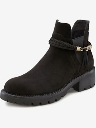 Bottines semelle chunky tendance - LASCANA - Noir