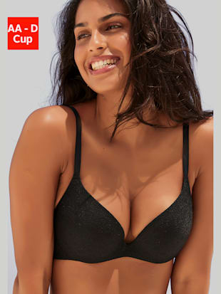 Soutien-gorge push-up classique avec coussinets intégrés - Nuance - Noir