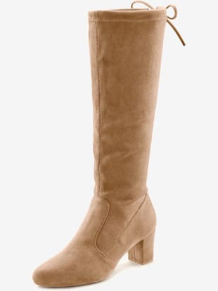 Bottes talon bottier confortable - LASCANA - Sable