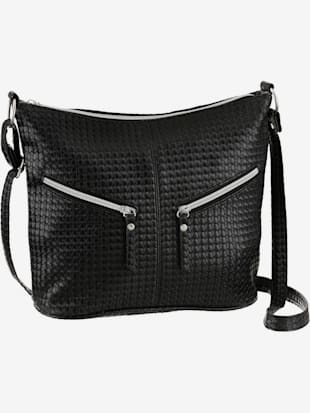 Sac en bandoulière matière synthétique chic - J.Jayz - Noir