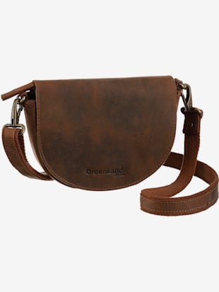 Sac banane cuir de vache de qualité - GreenLand Nature - Ambre