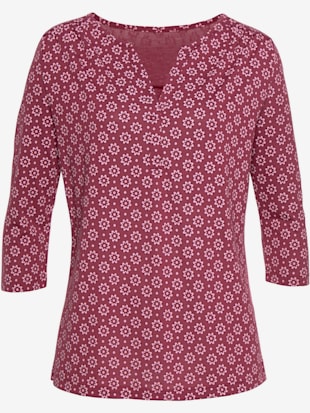 T-shirt à manches 3/4 lot de 2 t-shirts lascana - LASCANA - Mûre, Bleu