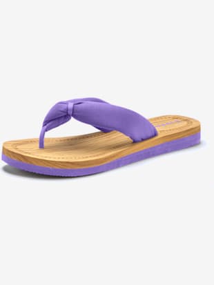 tongs sandales flip-flop en matière imperméable - elbsand - parme