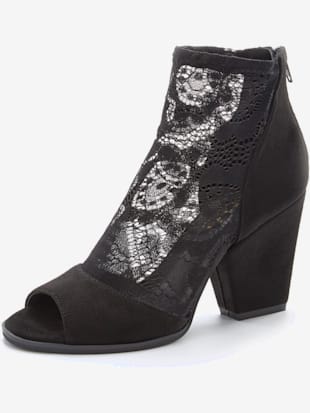 Sandales dentelle raffinée - LASCANA - Noir