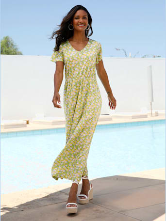 Robe légère élastique à la taille