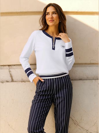 T-shirt à manches longues jolis contrastes