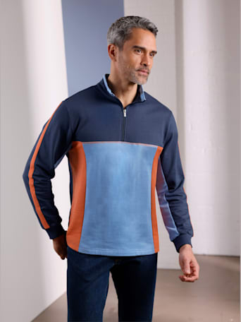 Sweatshirt col montant chaud