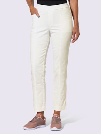 Jean qualité coton - Collection L - blanc