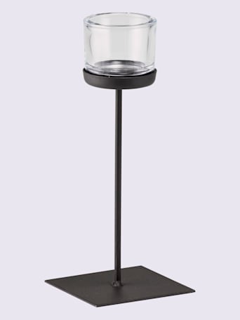 Photophore motif décoratif - helline home - noir-marron