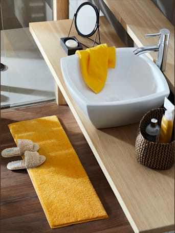 Tapis de bain très fin - helline home - écru