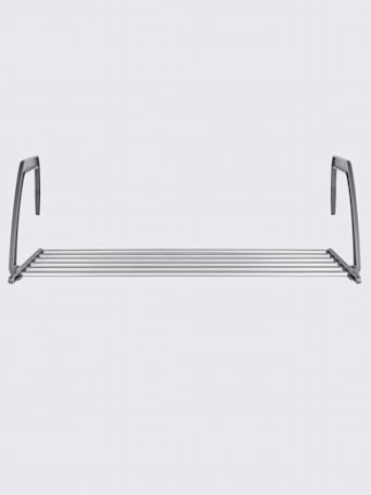 Séchoir à linge pliable pour gain de place - helline home - gris