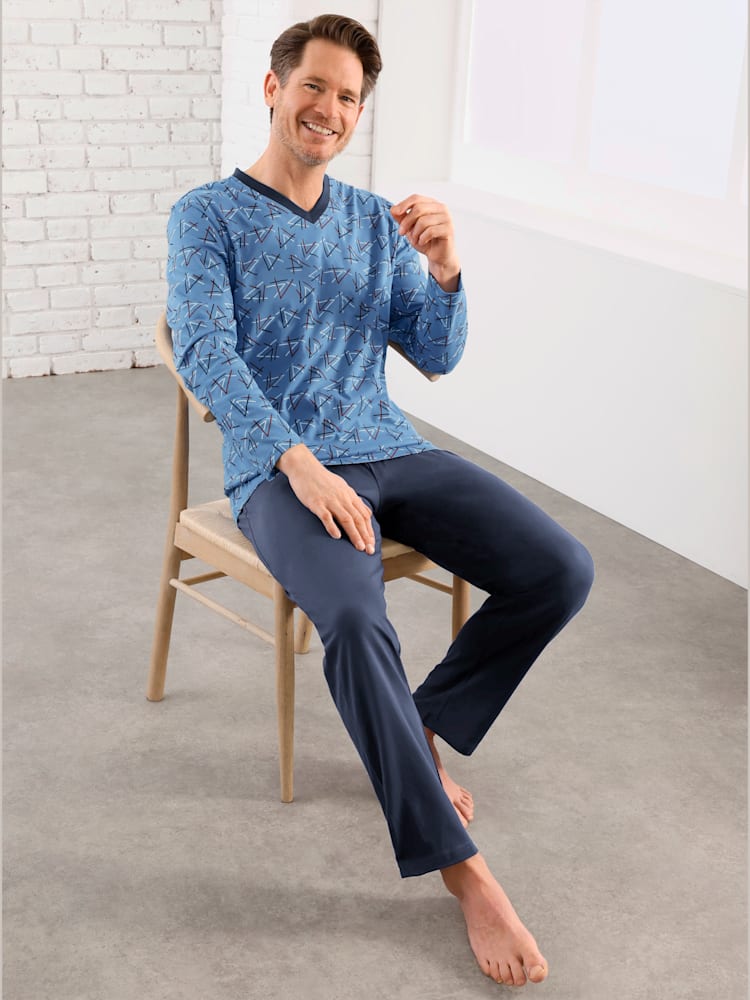 Pyjama jersey fin et éponge