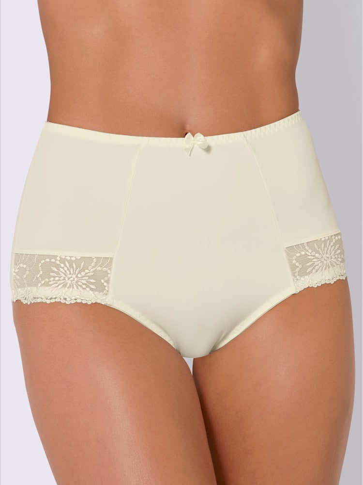 Slip taille haute légèrement gainant