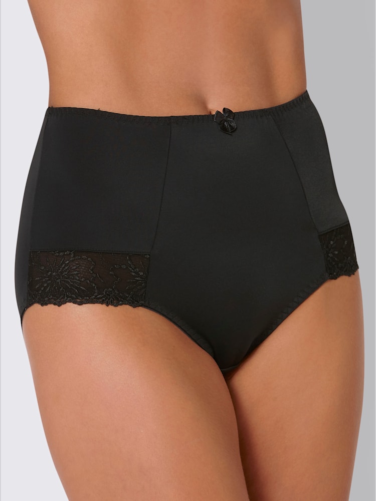 Slip taille haute légèrement gainant