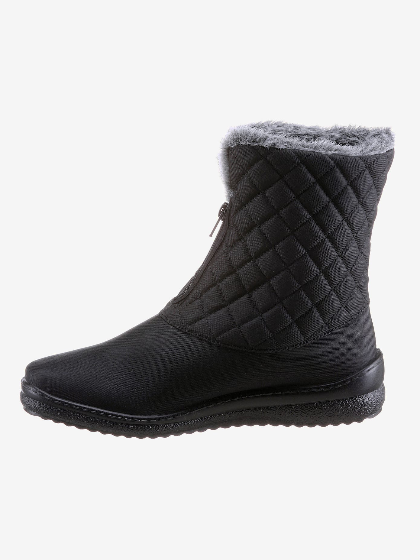 Bottines largeur g* , noir, taille 38 - MODA VILONA - Mode Femme et Homme