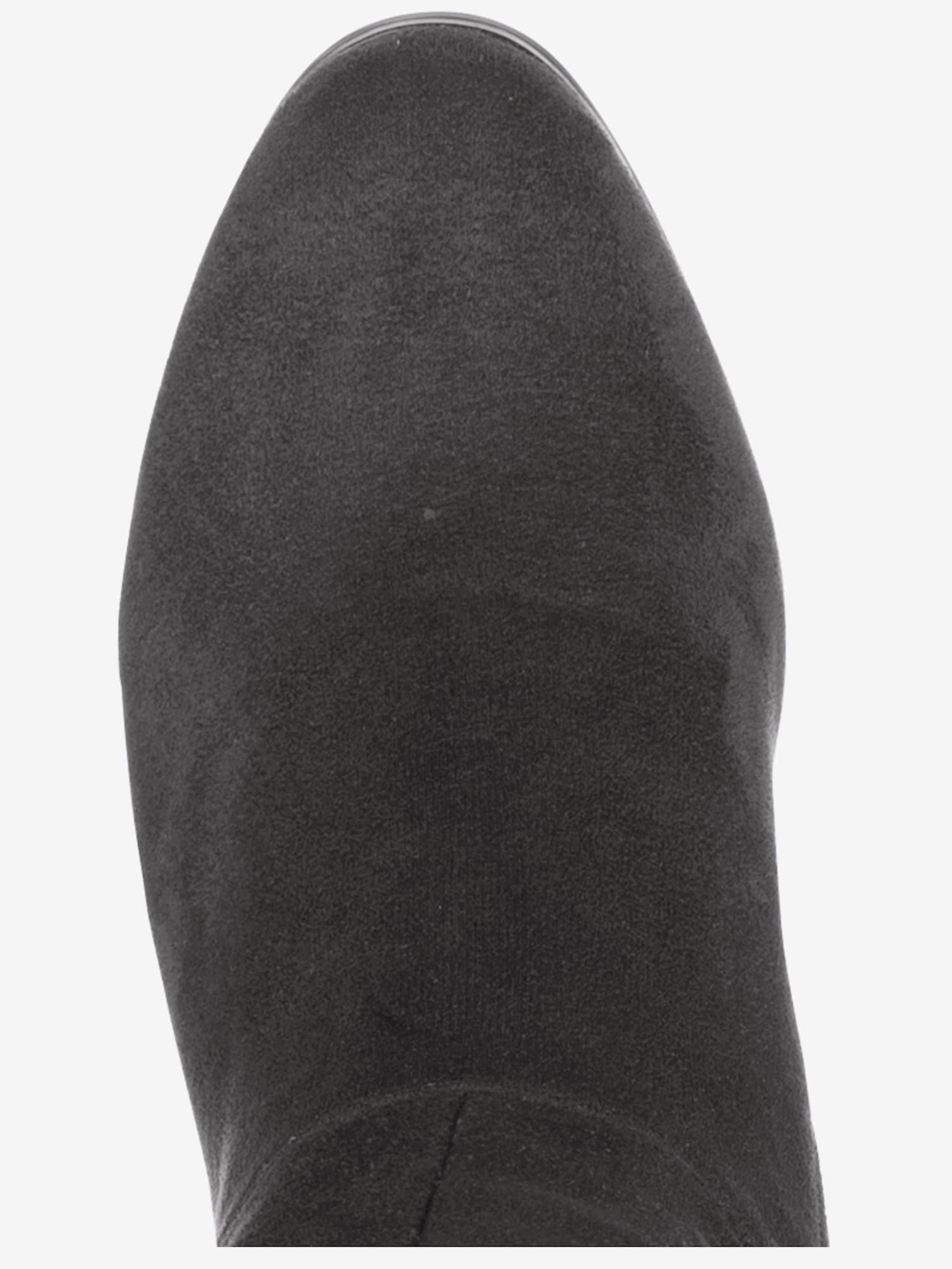 Bottes pour jambe large, 3XL, couleur : gris moyen uni, taille 38, marque Sheego, 100% polyester - helline