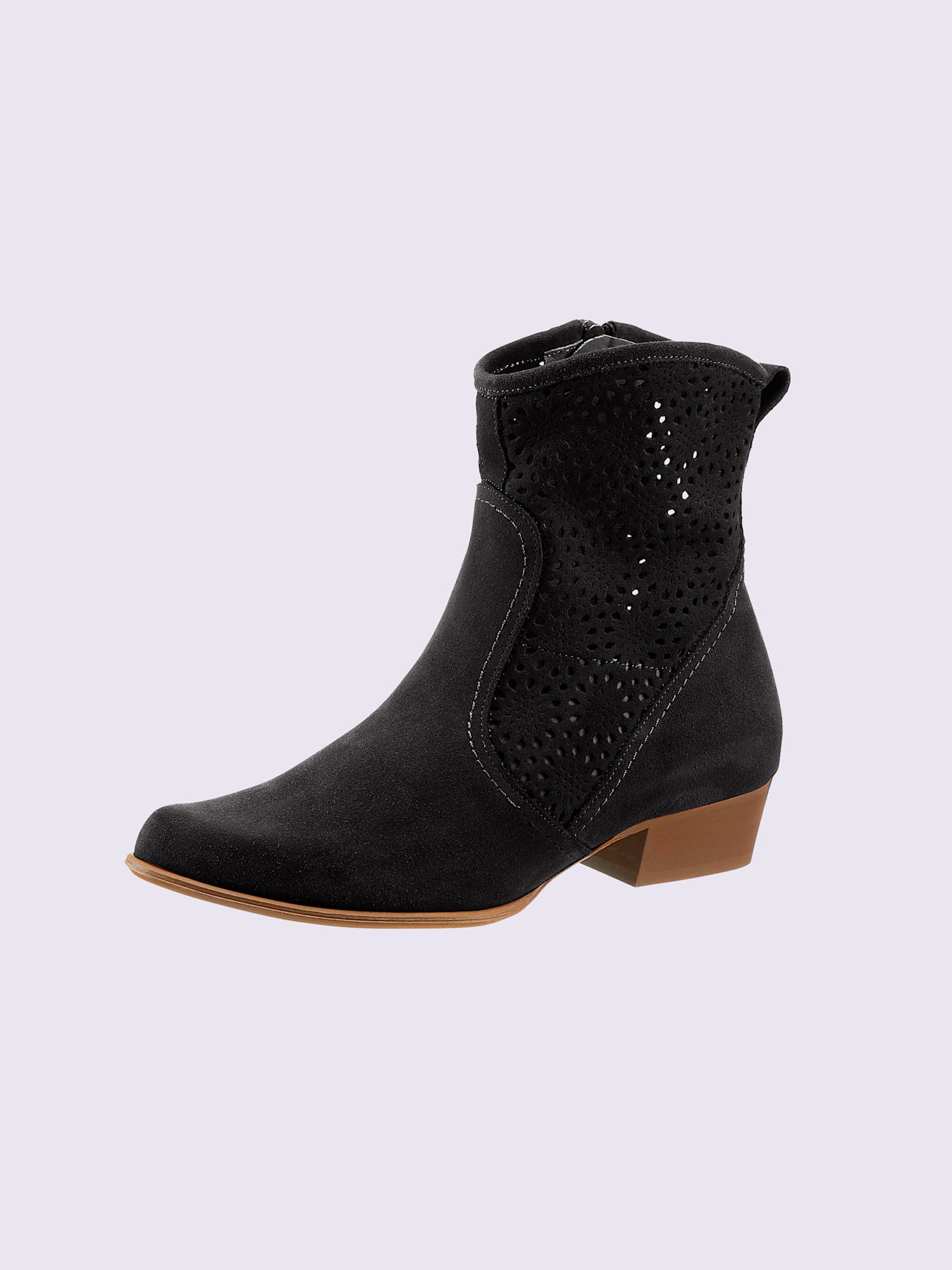 Bottines de fabrication espagnole, couleur noir, taille 43 - helline