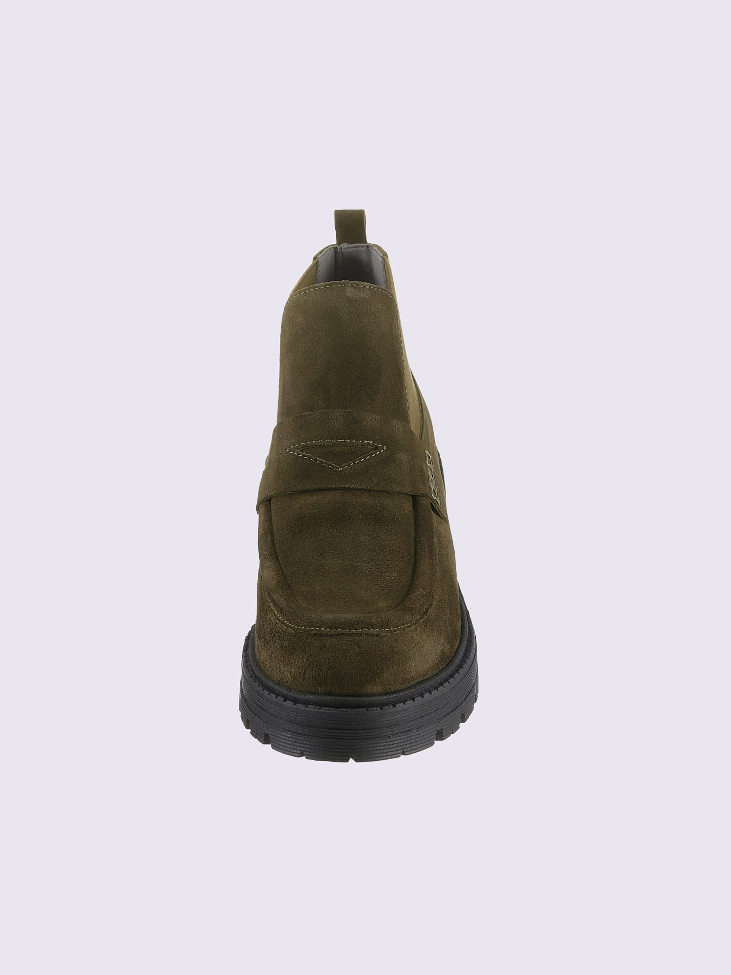 Bottines de fabrication espagnole, couleur vert, taille 40 - helline