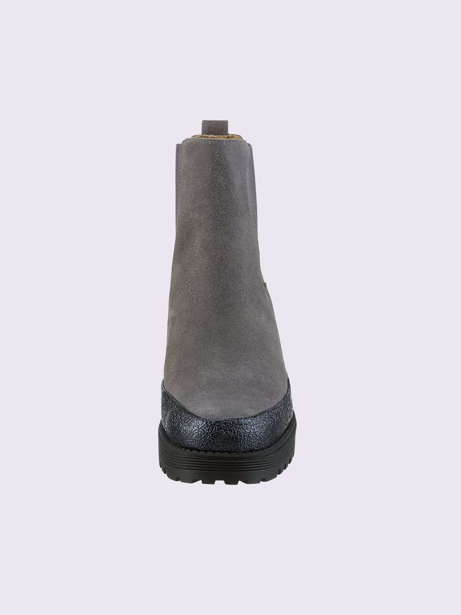 Bottines de fabrication espagnole, couleur gris, taille 40 - helline