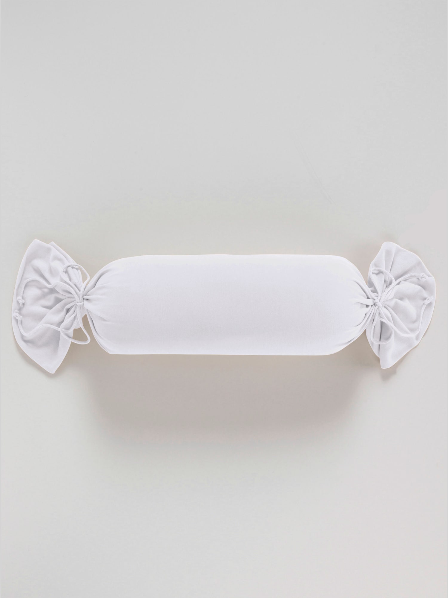 Housses de coussin flanelle très douce, couleur blanc, taille 80x80 cm,, marque Biberna - helline