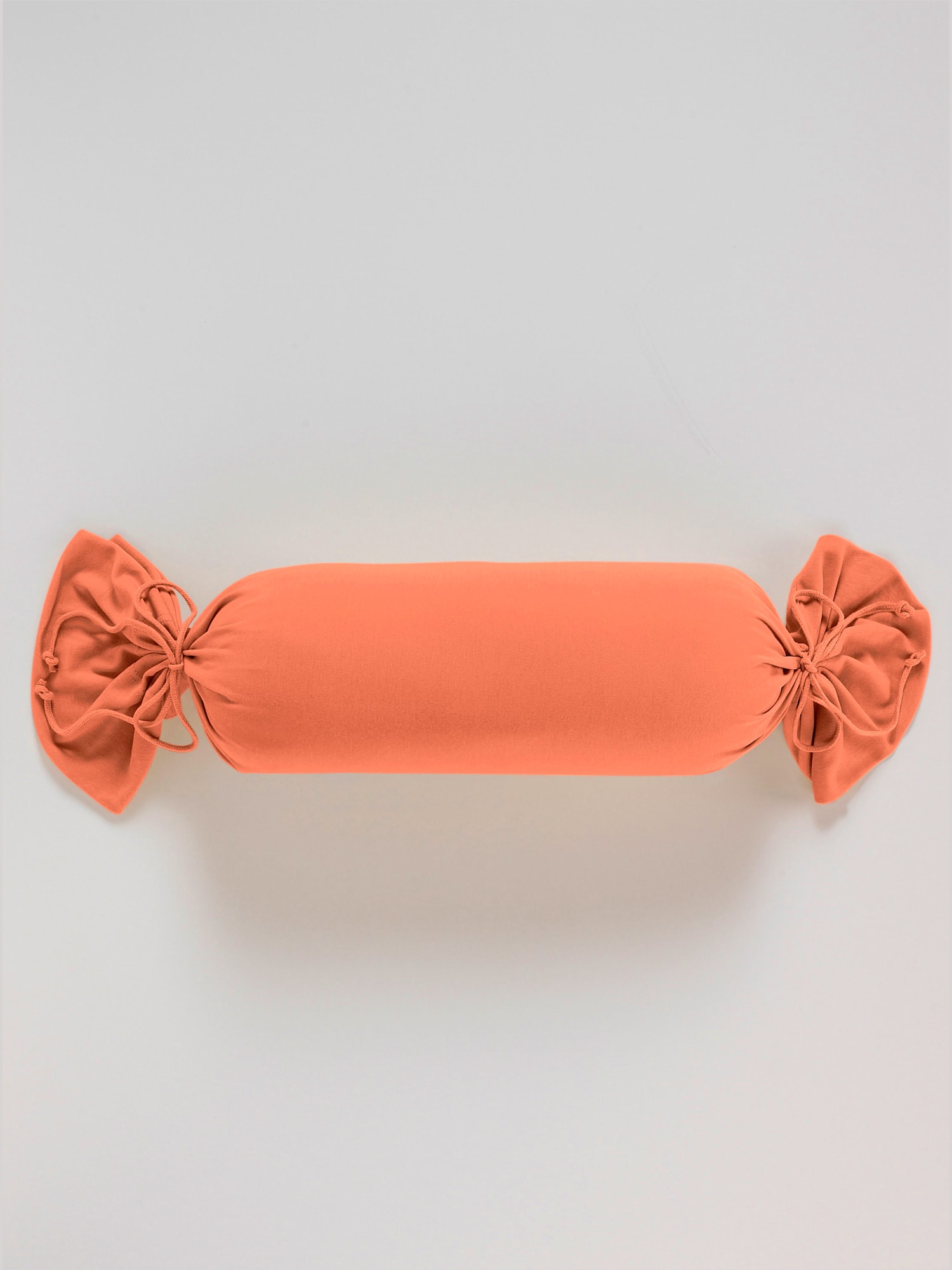 Housses de coussin flanelle très douce, couleur orange, taille 80x80 cm,, marque wäschepur - helline