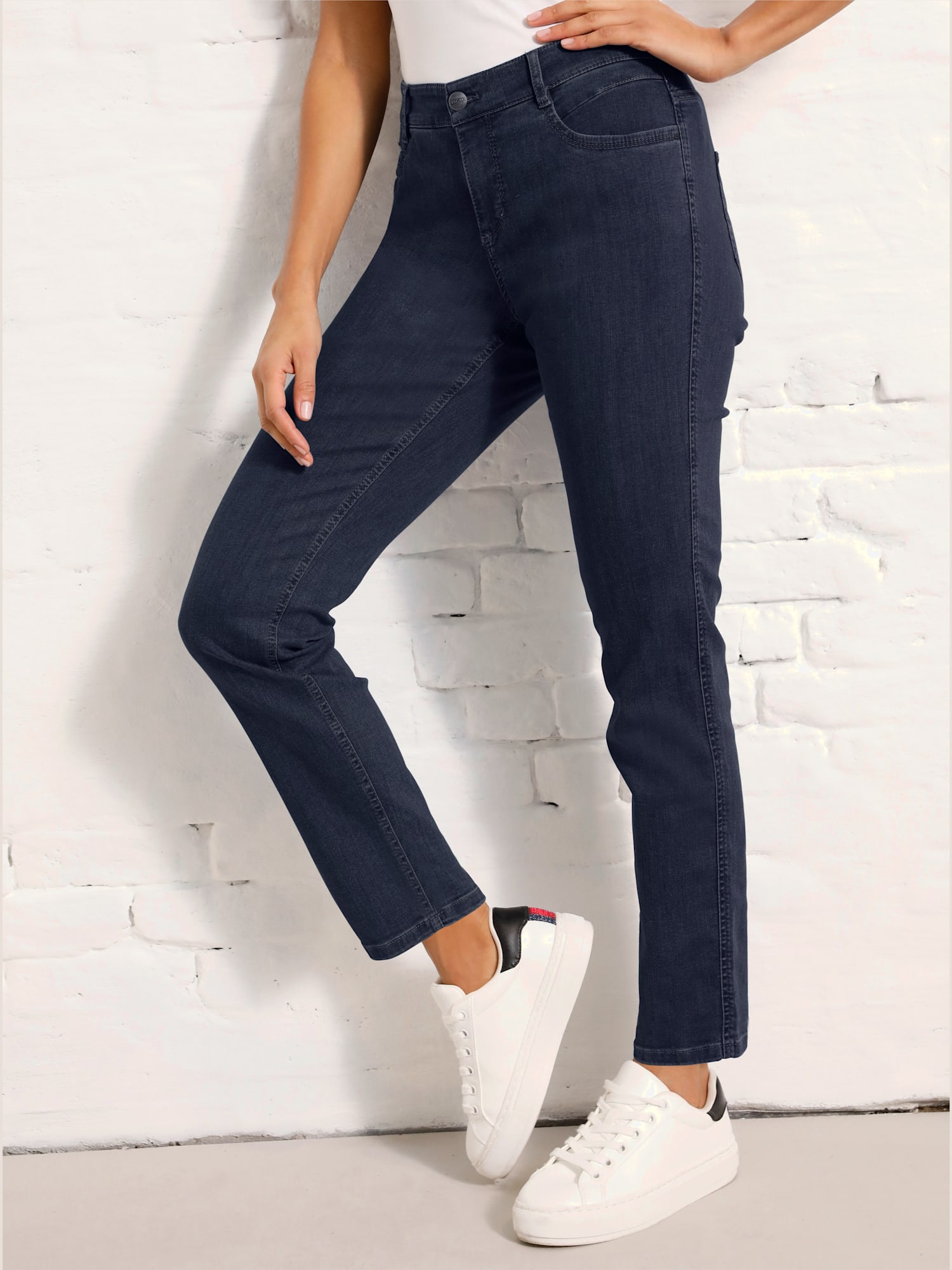 Jean premium, couleur bleu, taille 46, marque Creation L - helline