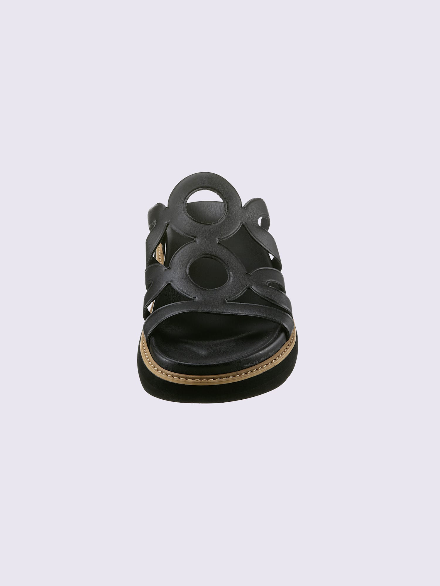 Mules de fabrication espagnole, noir uni, taille 40 - helline