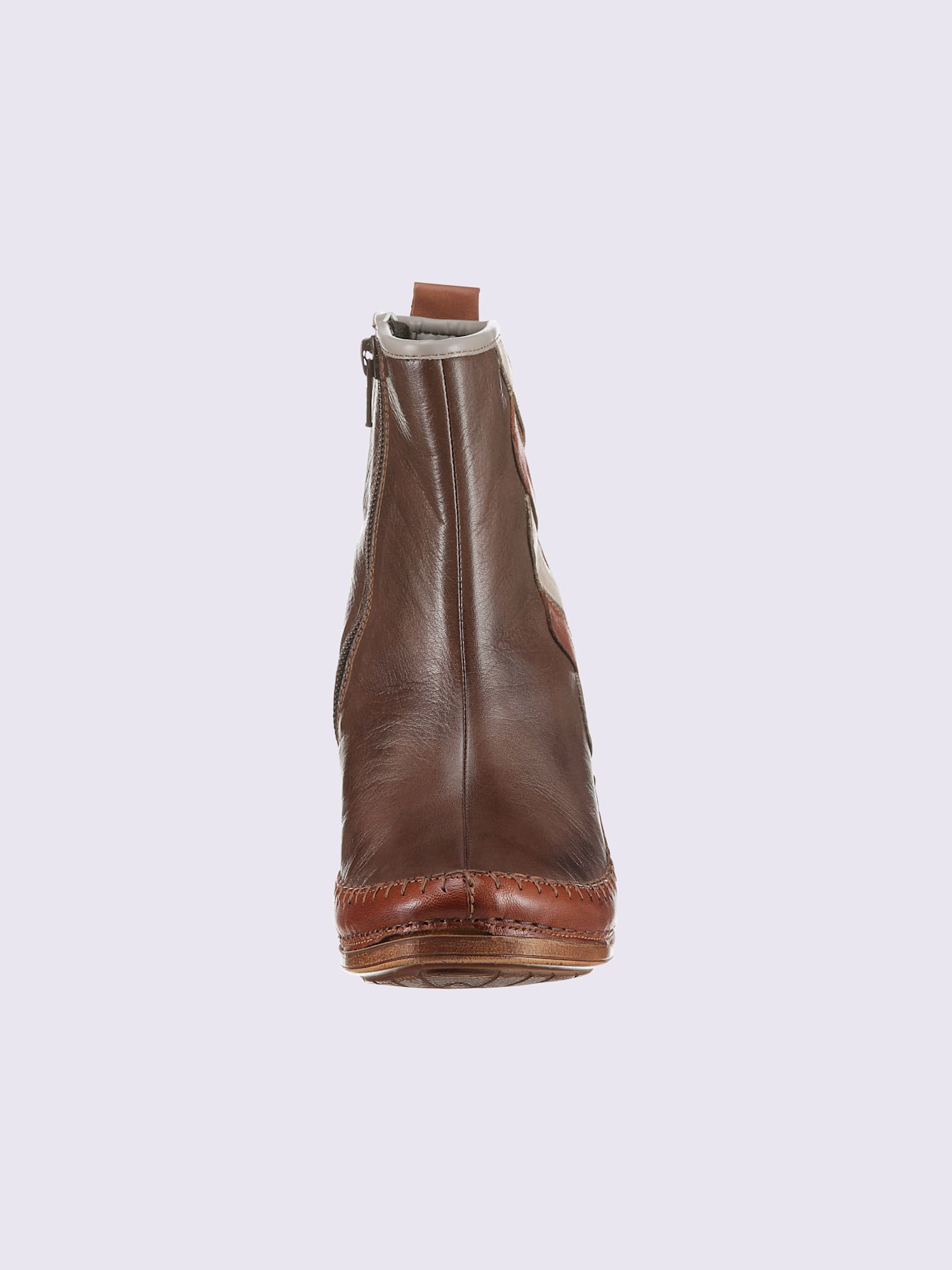 Bottines largeur g*, couleur marron, taille 42, marque Gemini - helline