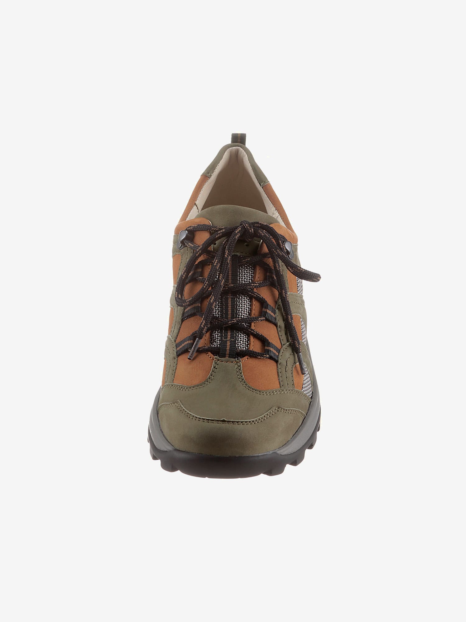 Chaussures à lacets largeur h*, couleur vert, taille 4,5, marque Waldläufer - helline
