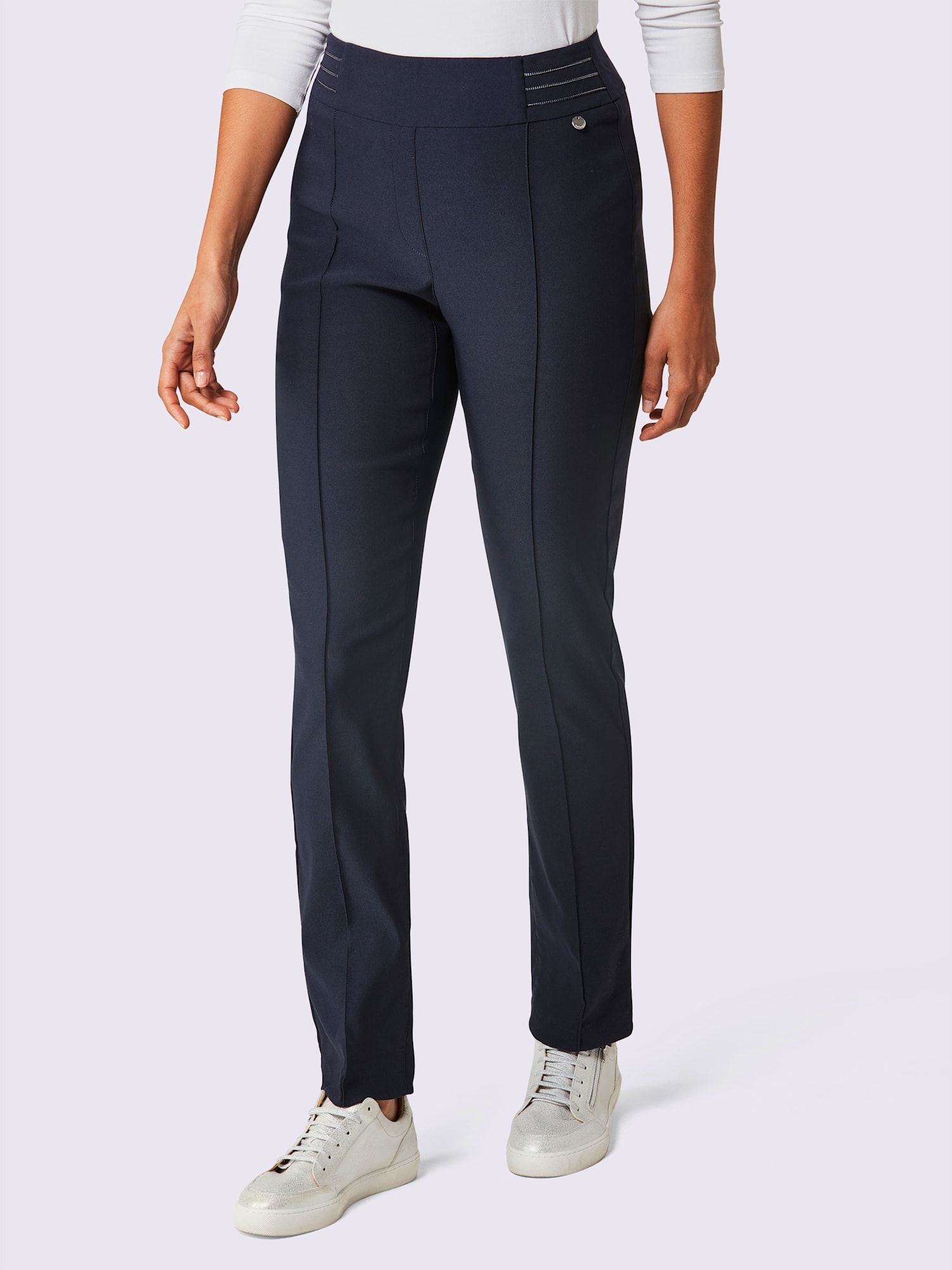 Pantalon extensible, couleur bleu, taille 50, marque Stehmann Comfort line - helline