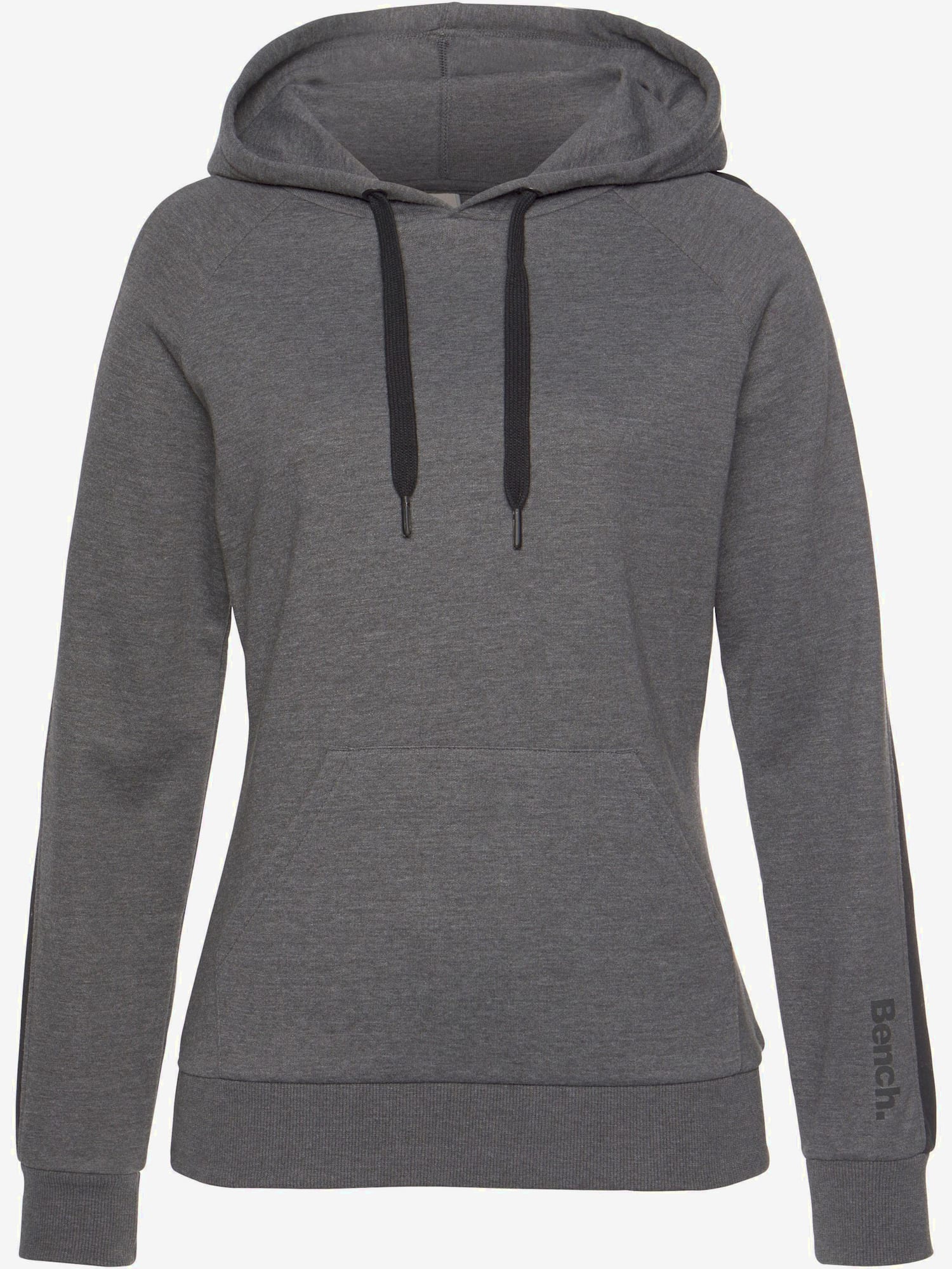 Sweatshirt à capuche t-shirt détente sportif à capuche, couleur gris, taille 38/40, marque Bench. Loungewear - helline