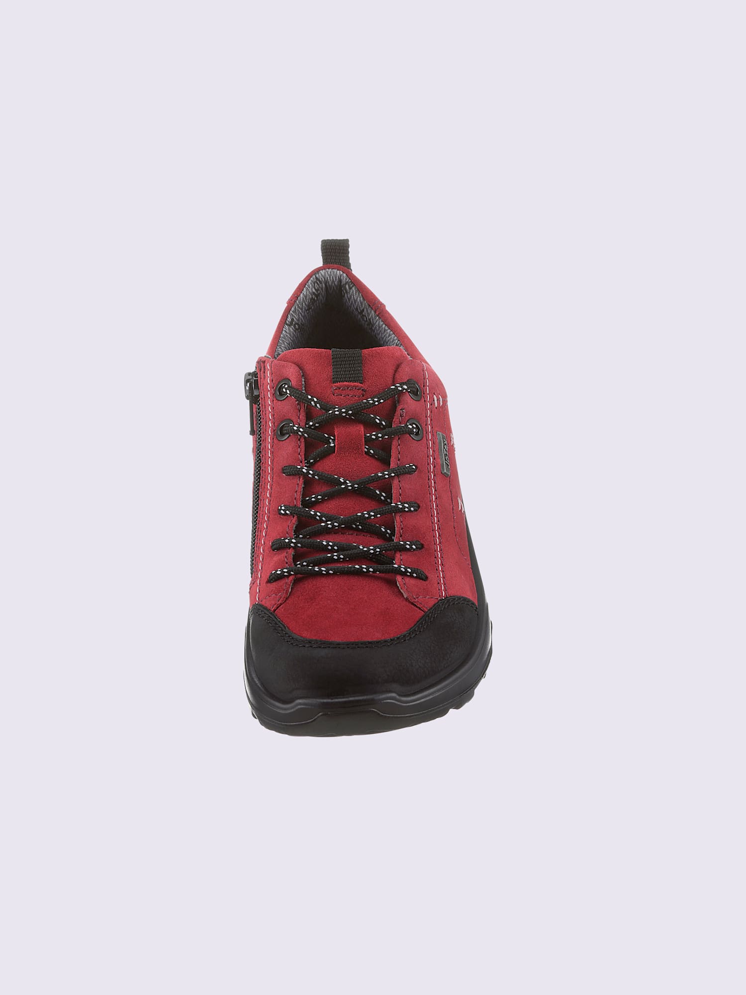 Chaussures à lacets largeur k*, rouge moyen uni, taille 42, Jomos - helline