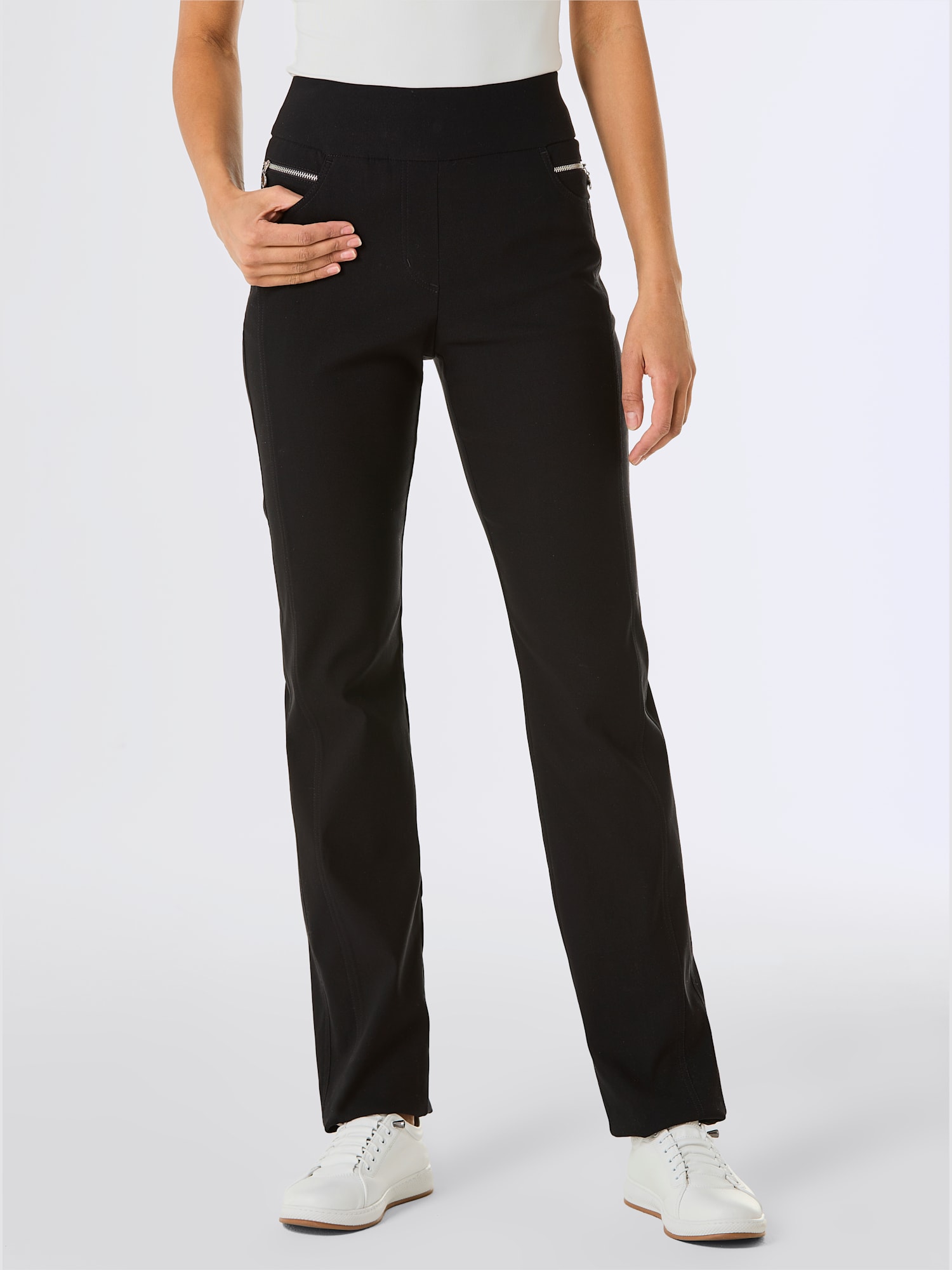 Pantalon, couleur noir, taille 46, marque Stehmann Comfort line - helline