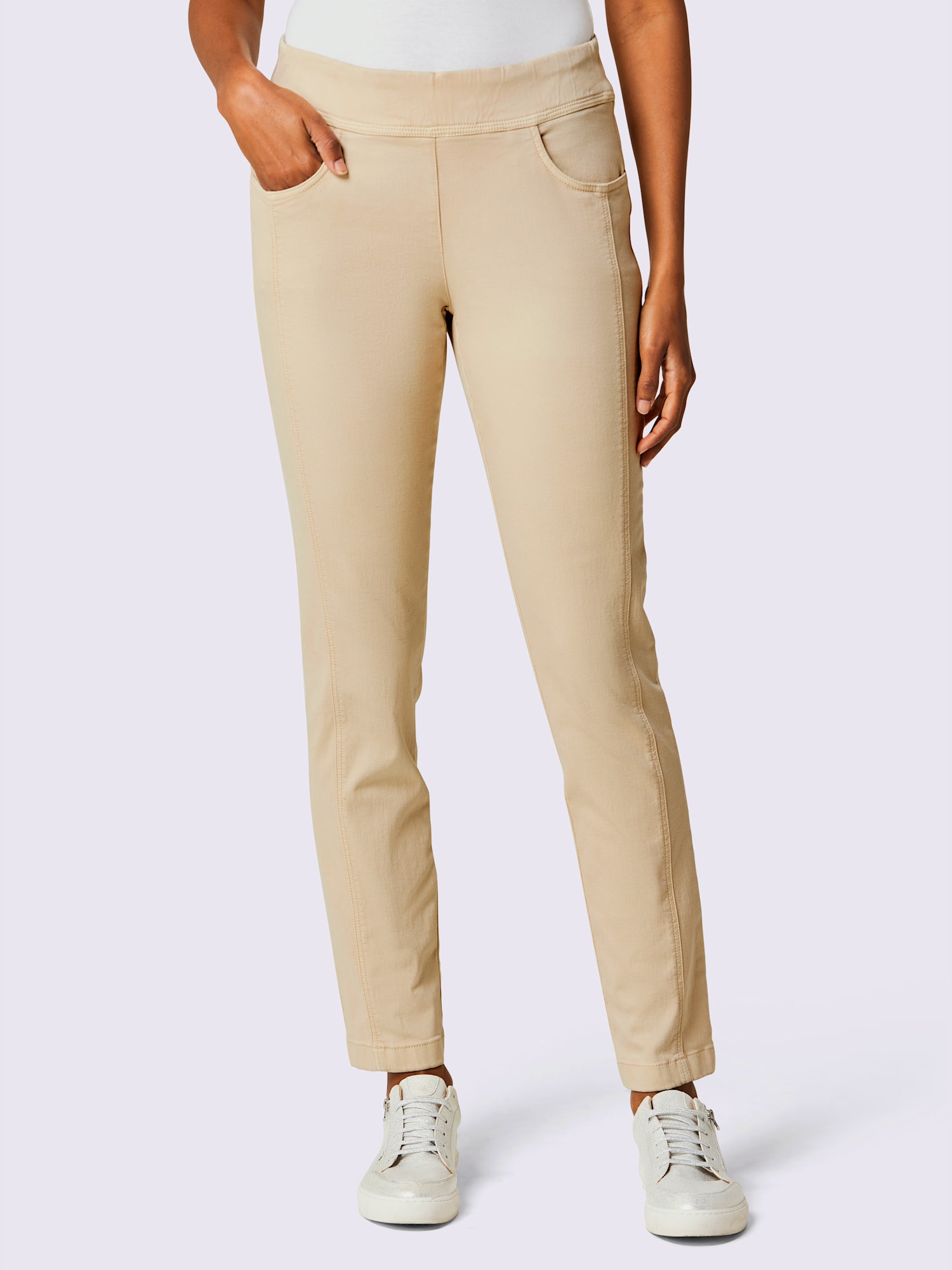 Jean très extensible, couleur marron, taille 44, marque Ascari - helline
