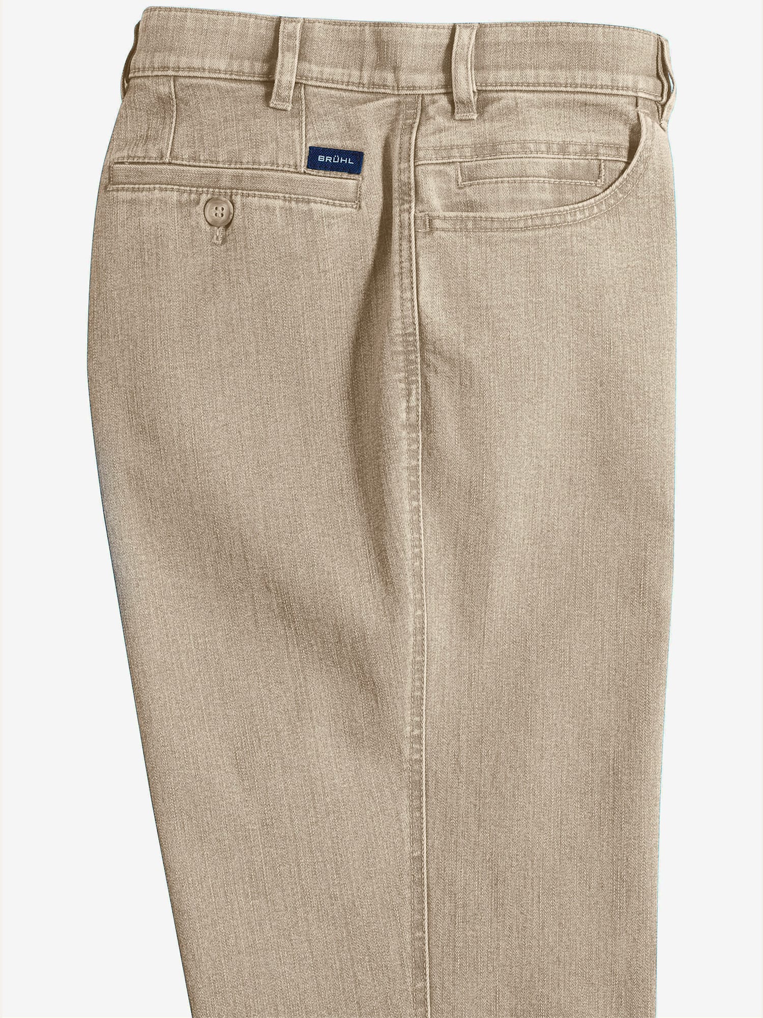 Jean marque brühl 5 poches coupe coupe swing-pocket, couleur marron, taille 56, marque Brühl - Witt