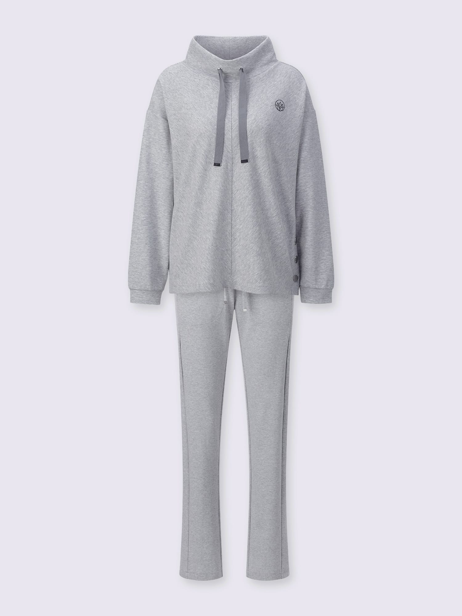Tenue détente fibre thermorégulatrice, couleur gris, taille 21/22, marque Hajo - helline