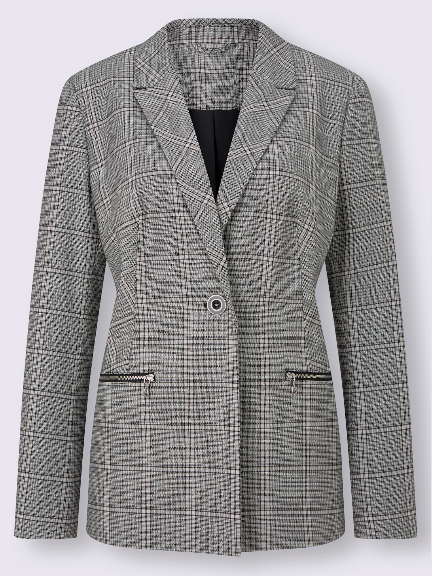Blazer très tendance, couleur noir, taille 52, marque Creation L - helline