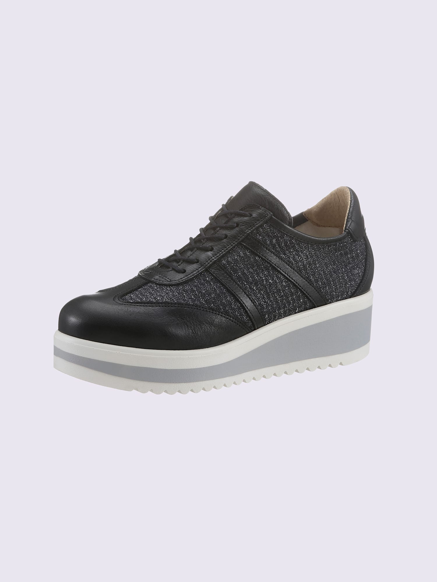 Chaussures à lacets de fabrication espagnole, couleur noir, taille 39 - helline