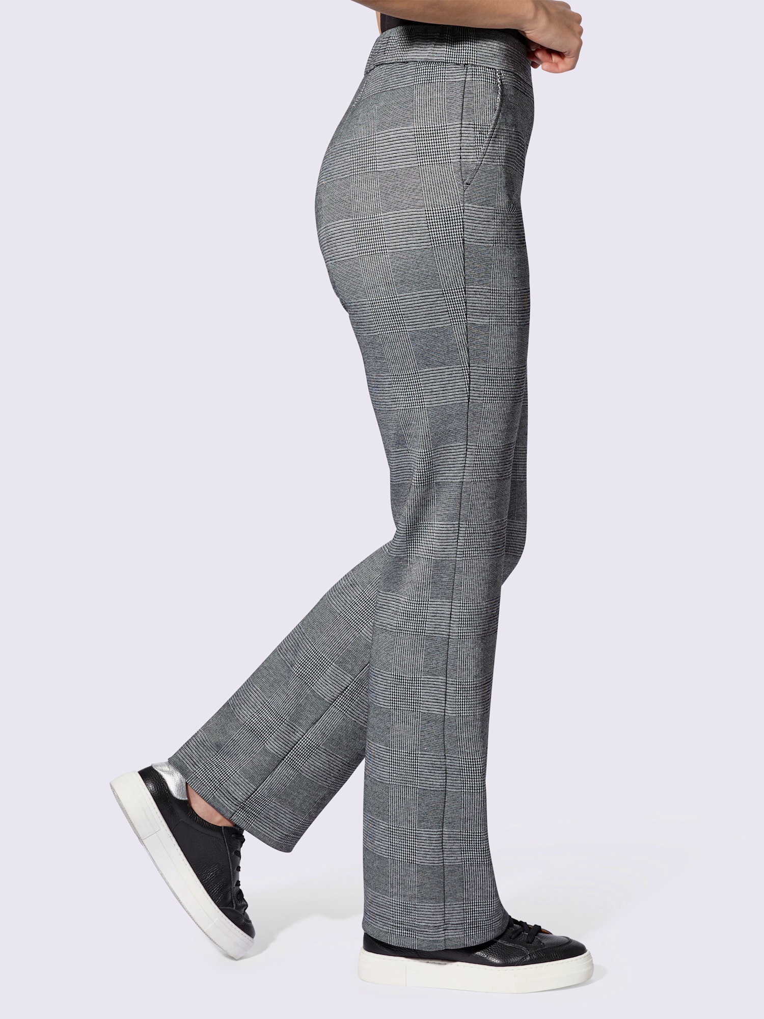Pantalon en jersey, couleur noir, taille 38, marque Rick Cardona - helline