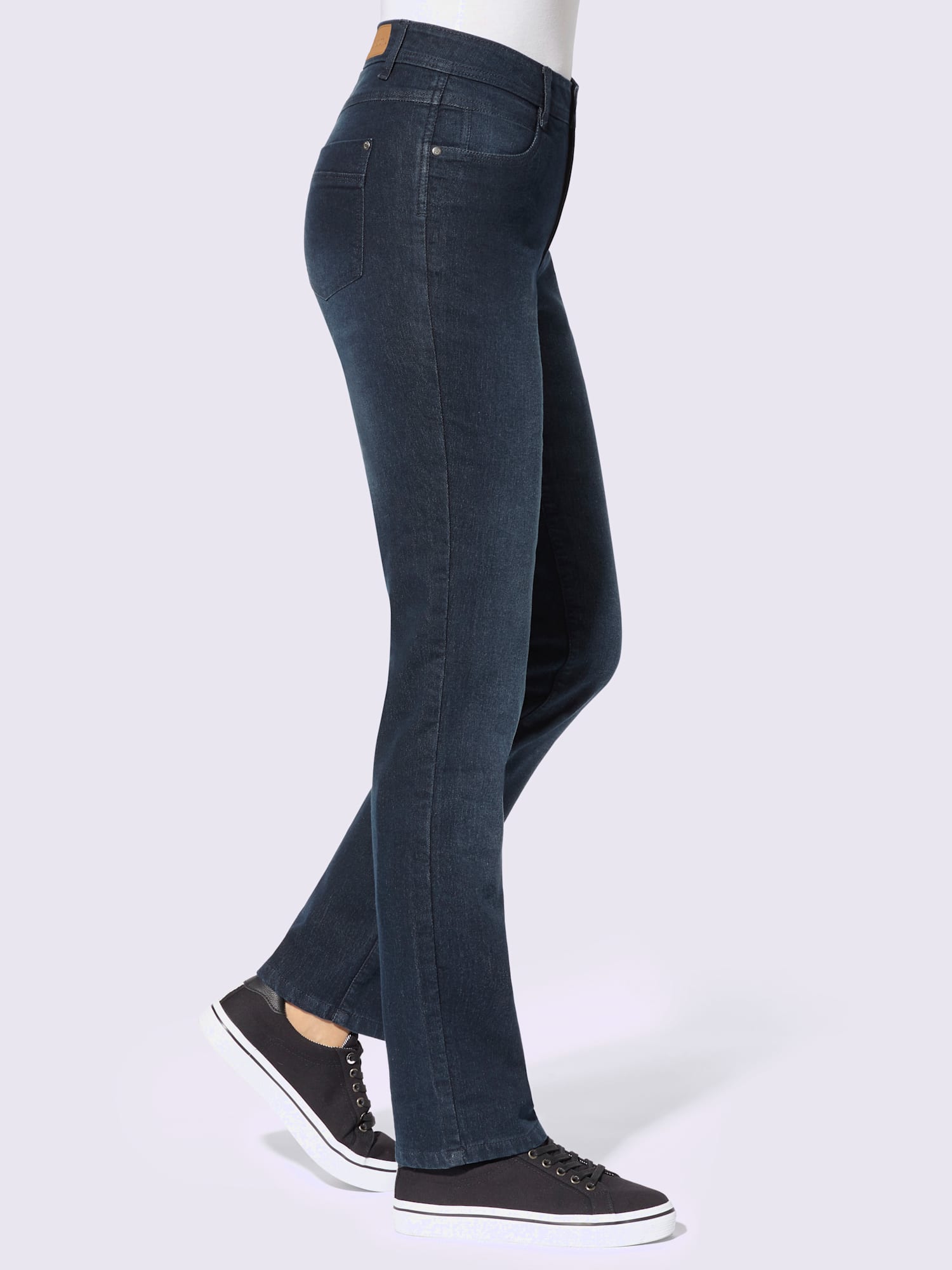 Jean thermique qualité coton, couleur bleu, taille 50, marque Collection L - helline