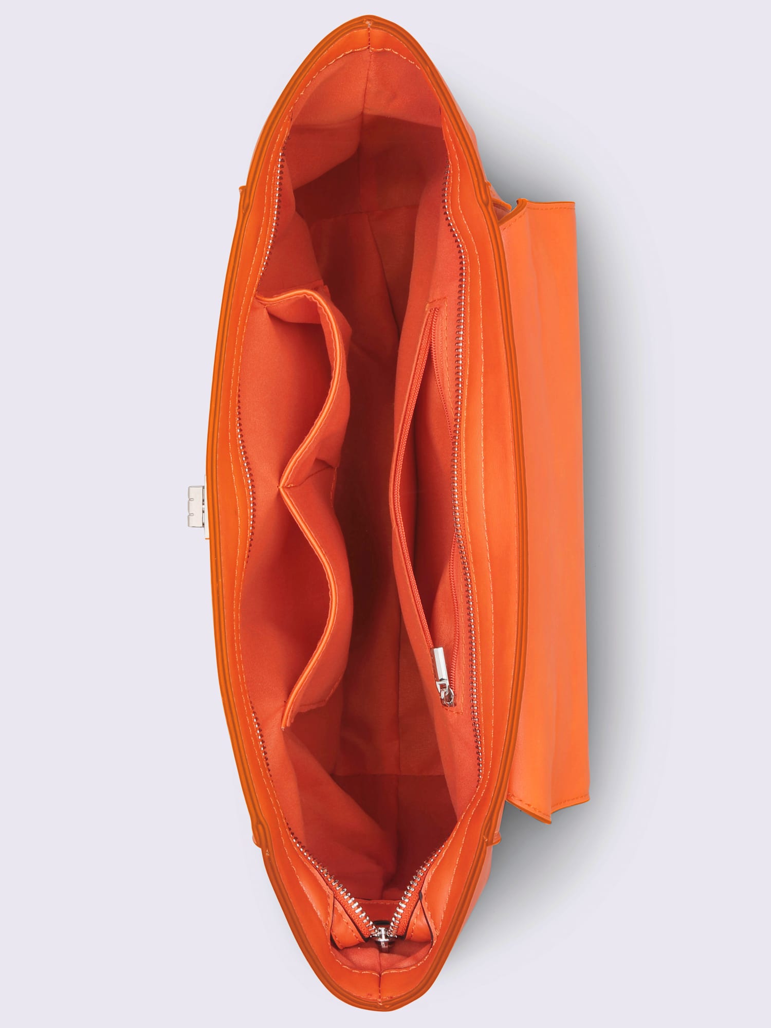 Sac motif asymétrique, couleur orange, taille 0 - Witt