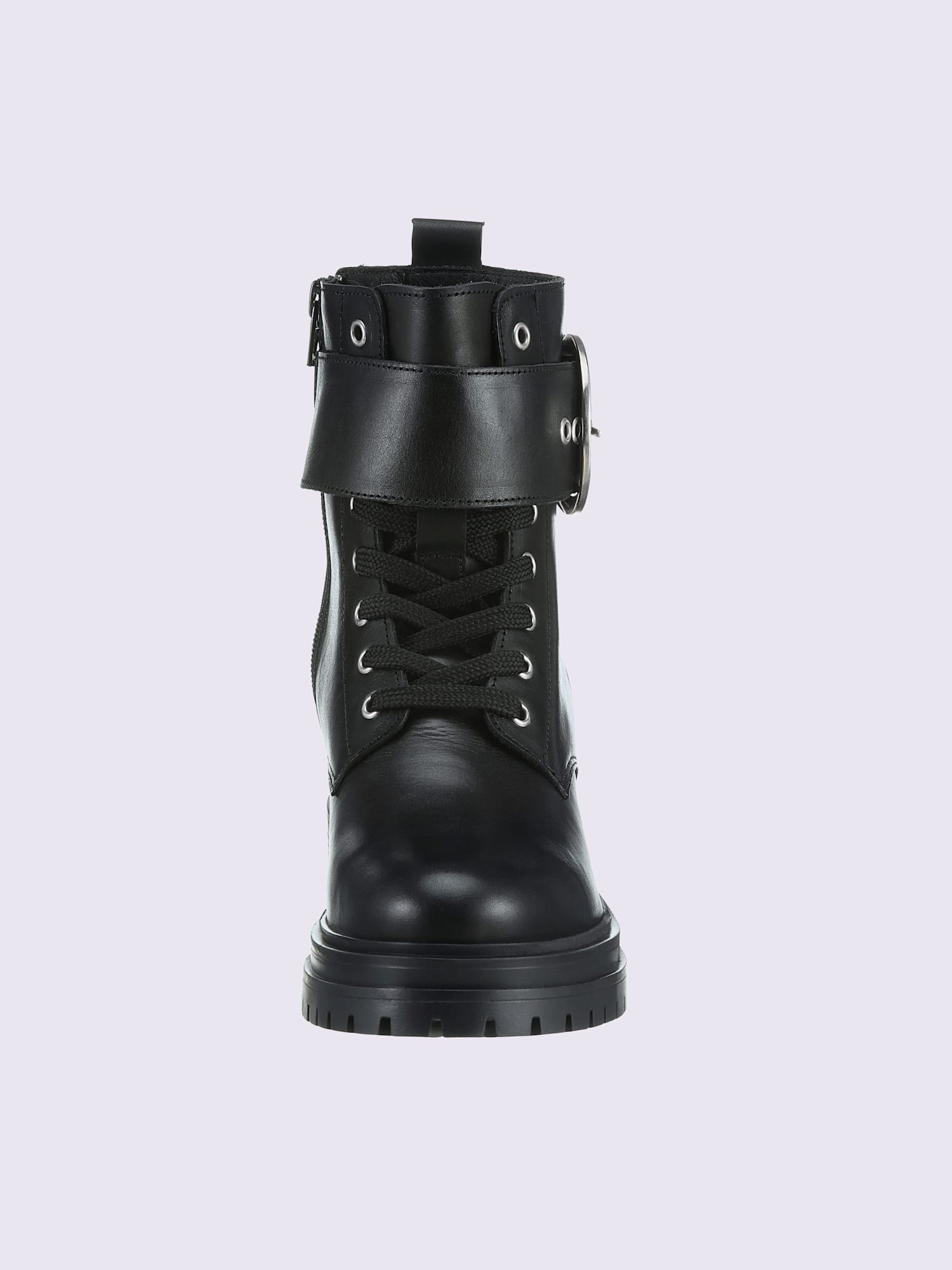 Bottines de fabrication portugaise, noir uni, taille 38 - helline